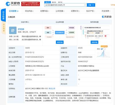 斗魚(yú)投資戰(zhàn)略再布局 入股武漢驛動(dòng)星娛網(wǎng)絡(luò)科技，持股7.41%深化網(wǎng)絡(luò)融資服務(wù)生態(tài)